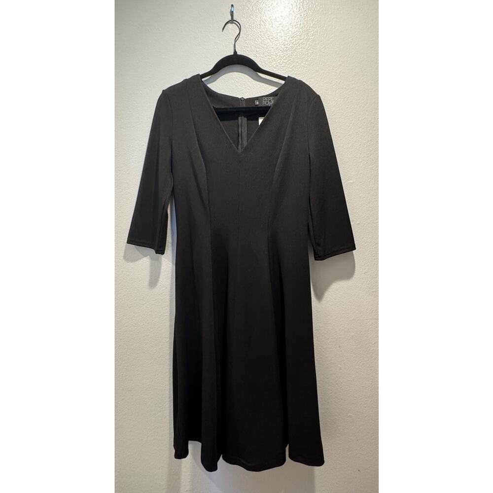 PEPE‎ RUNA Women’s Black Career Dress V Neck Work Church